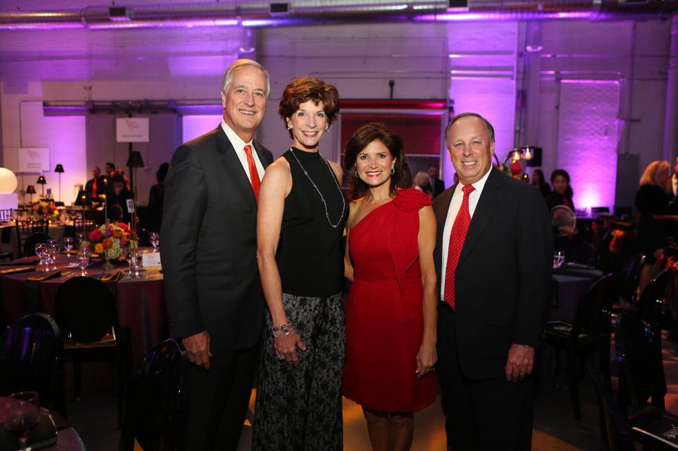 Will and Mary Williams, from left, and Lori and Dan Wolterman at the March of Dimes Signature Chefs event October 2014