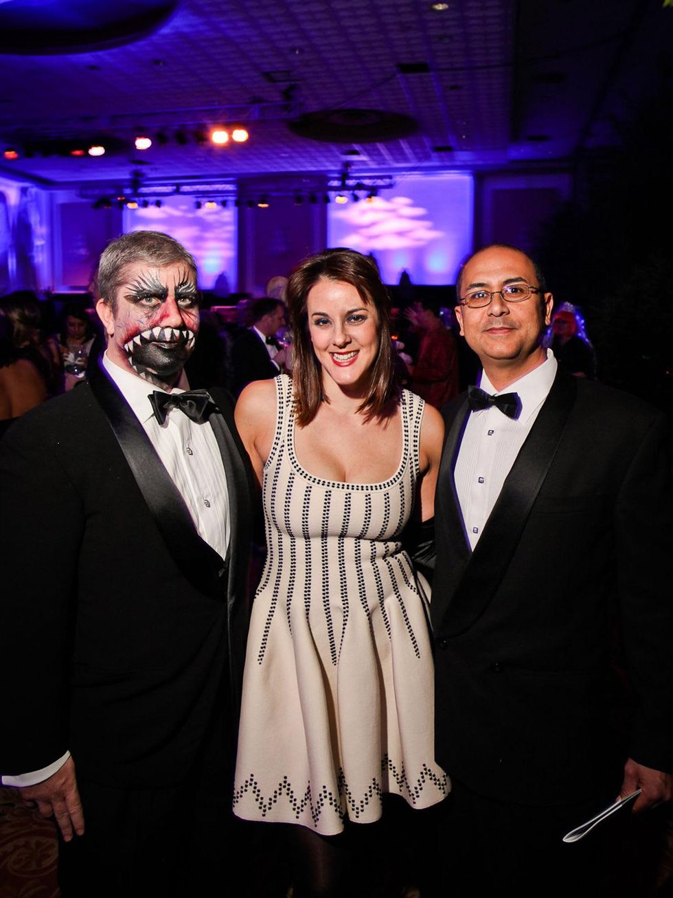 Will Robinson, from left, Amy Esalove and Justin Amador at DREAMSCAPE The Orange Show's 32nd Annual Gala November 2013