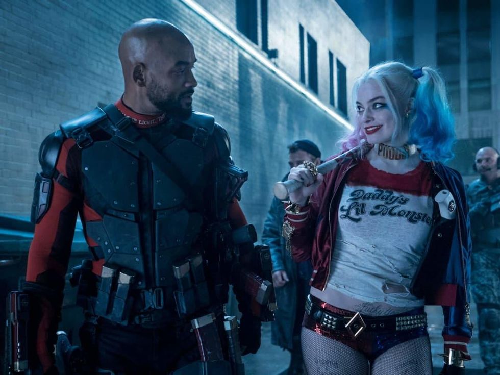 Will Smith and Margot Robbie in Suicide Squad