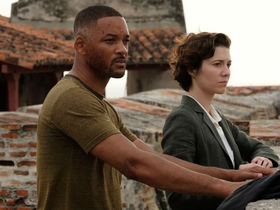 Will Smith and Mary Elizabeth Winstead in Gemini Man