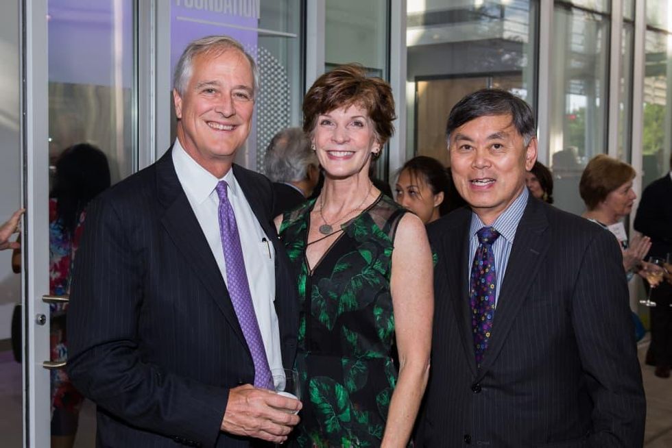 Will Williams, Mary Williams, Dr. Benjamin Chu at UTHealth Live