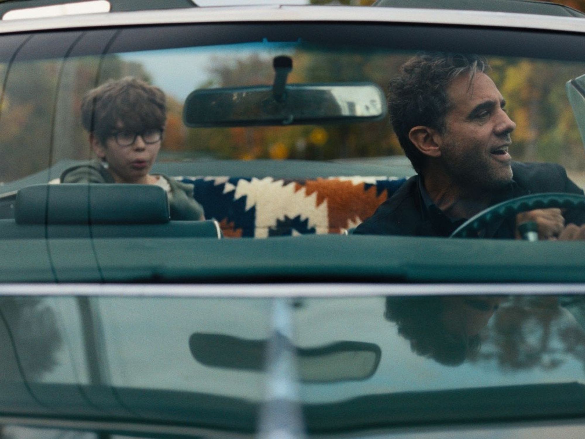William A. Fitzgerald and Bobby Cannavale in Ezra