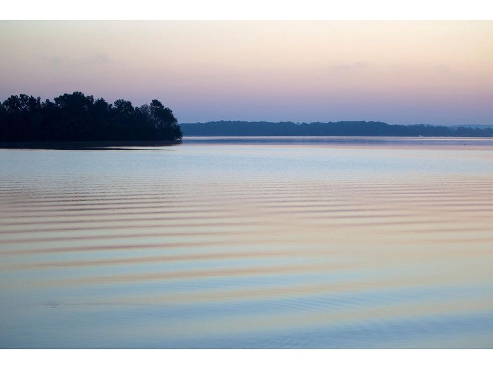 William Denson photography Lake Livingston Sunrise