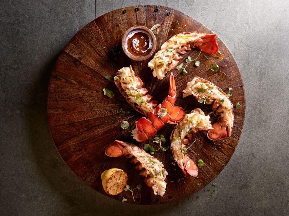 Willie G's The Post Oak grilled lobster tail