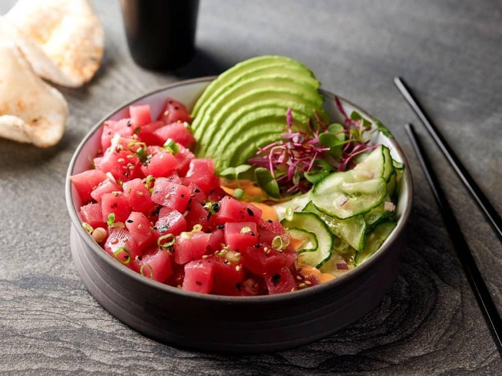 Willie G's The Post Oak tuna poke