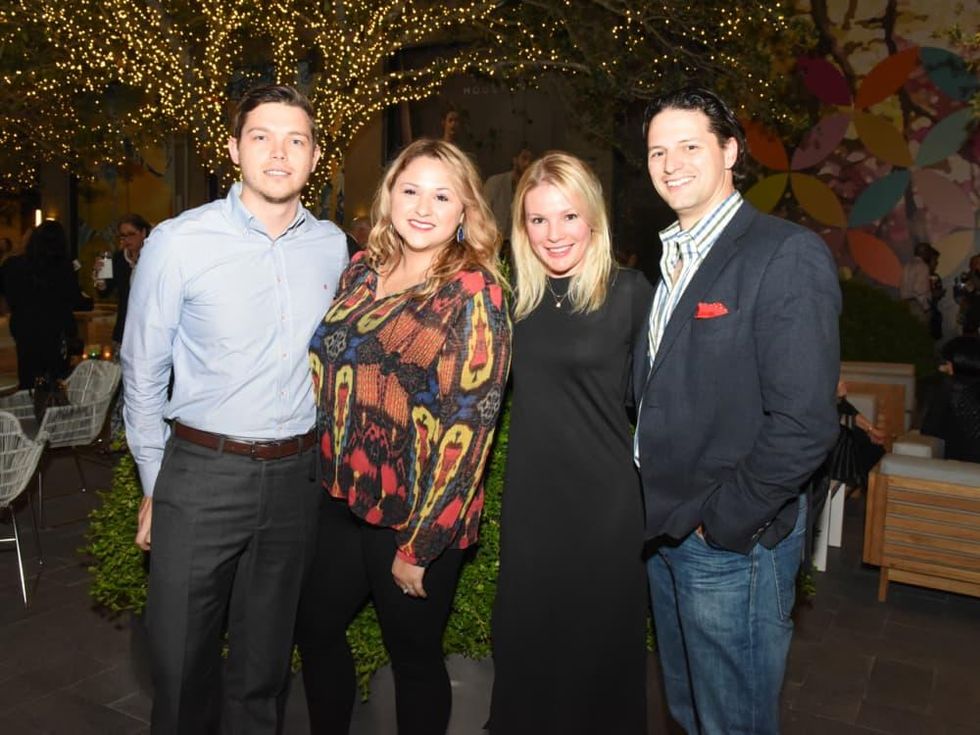 Wilshire Meets the Neighbors Patrick Valdes, Jessica Valdes, Jessica Simon, Dr. Jose Simon