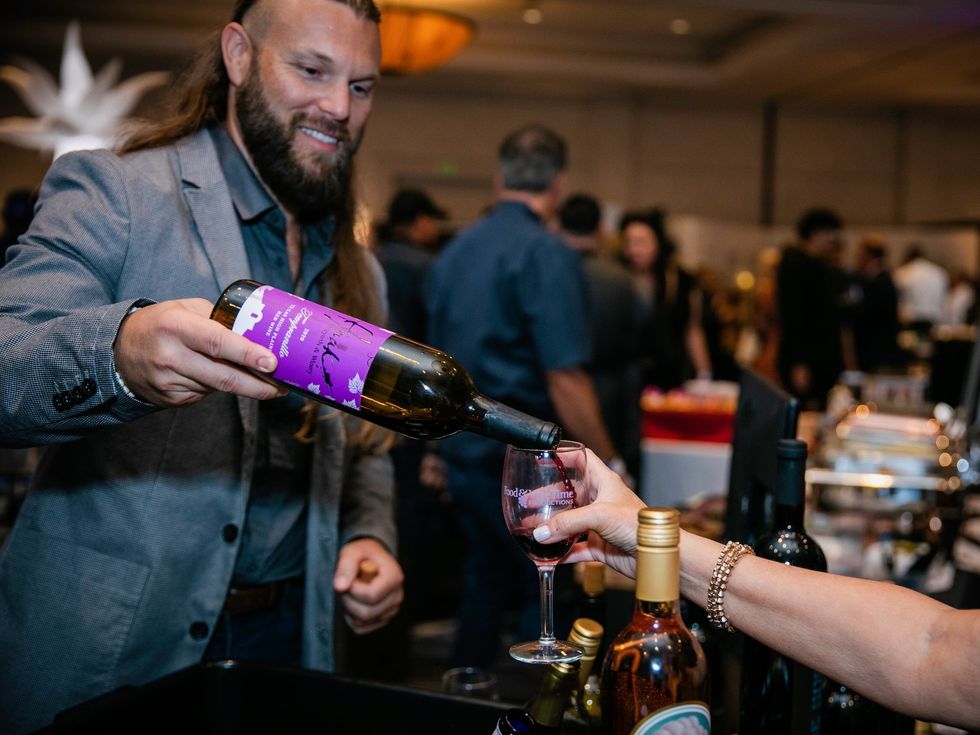 Wine & Food Week wine pouring