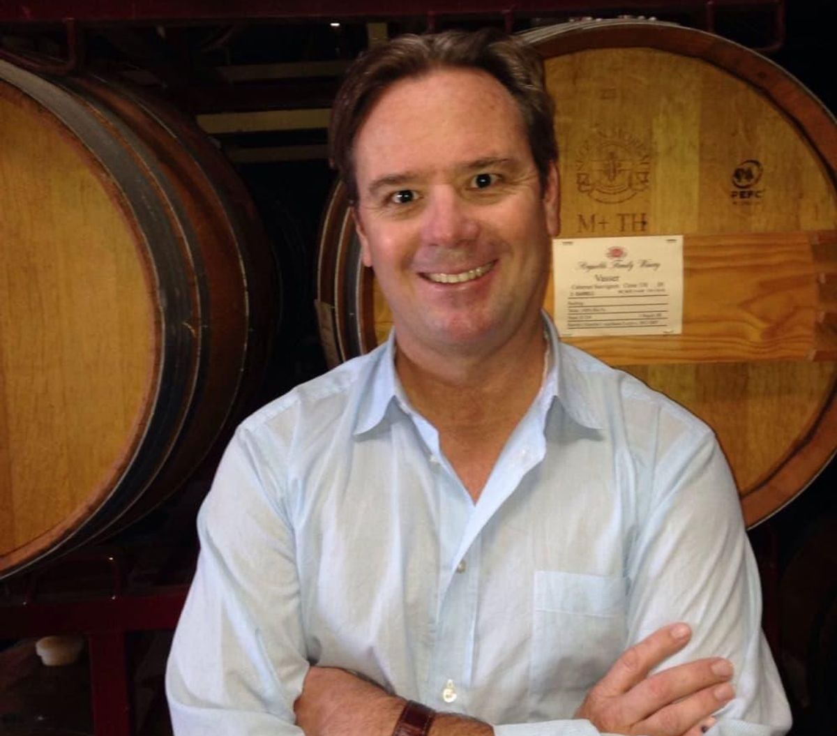 Wine tasting event with racing legend Jimmy Vasser of V12 Vineyards