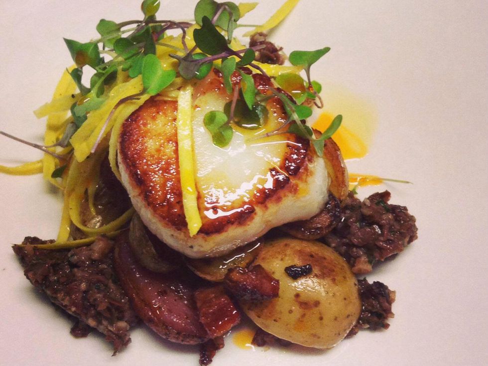 Winebelly scallop tapas