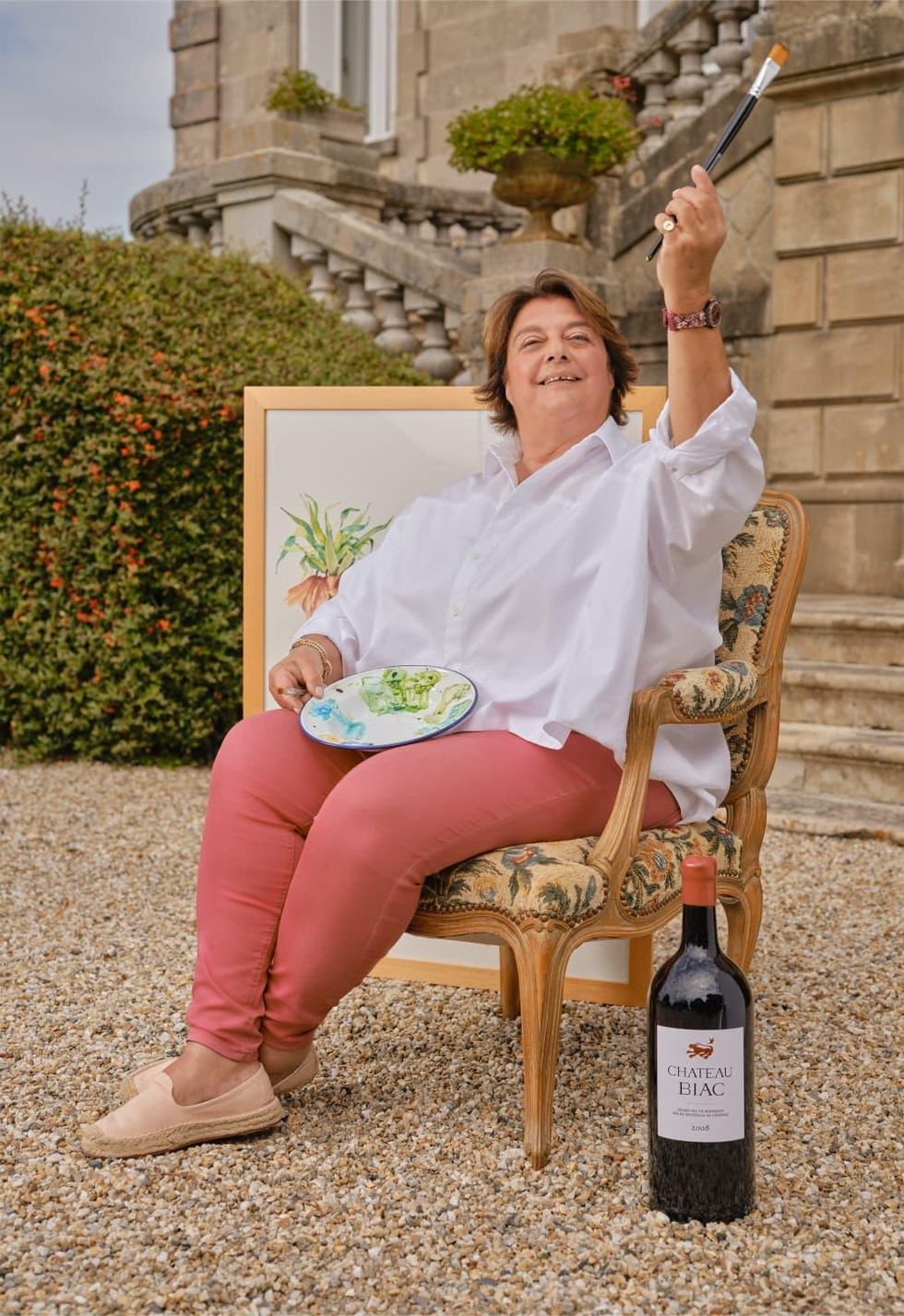 Winery owner Youmna Asseily