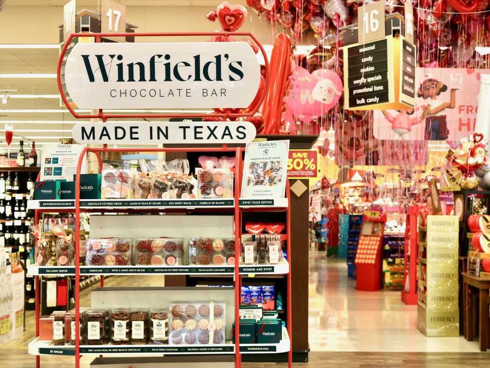 Winfield's Chocolate Bar Kroger kiosk