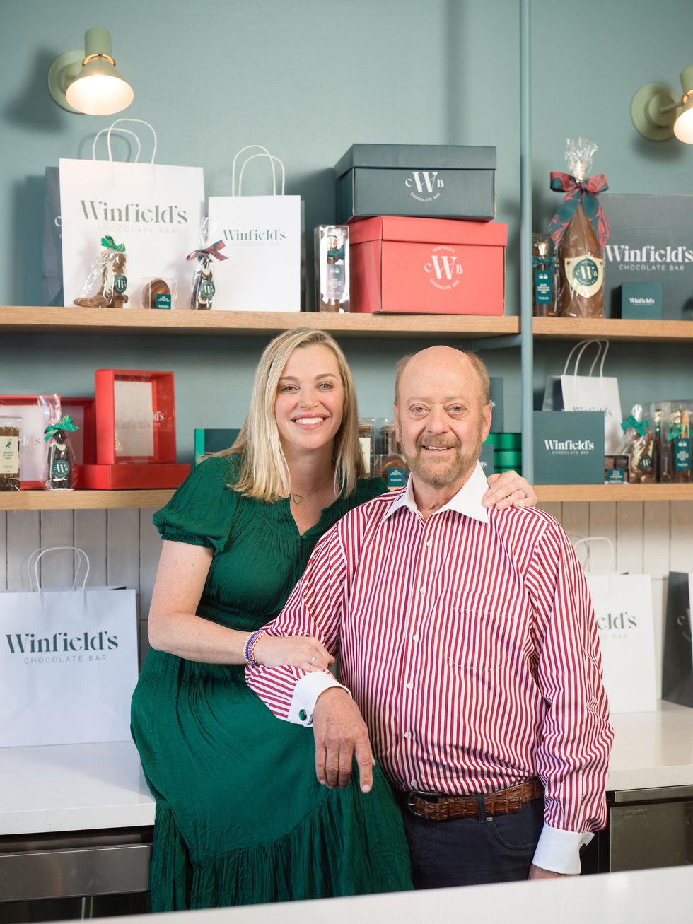 Winfield's Chocolate Bar Molly Voorhees Win Campbell