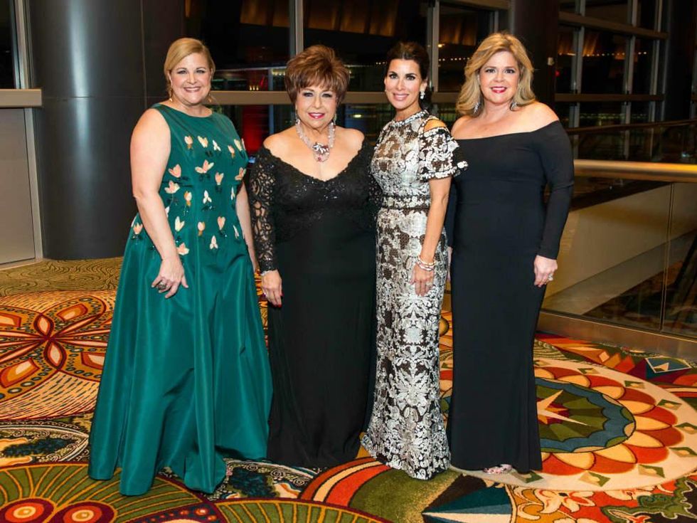 Winter Ball 2018 DeeDee Marsh, Trini Mendenhall, Alissa Maples,