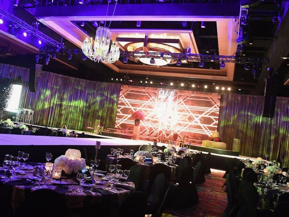 Winter Ball Room Shot