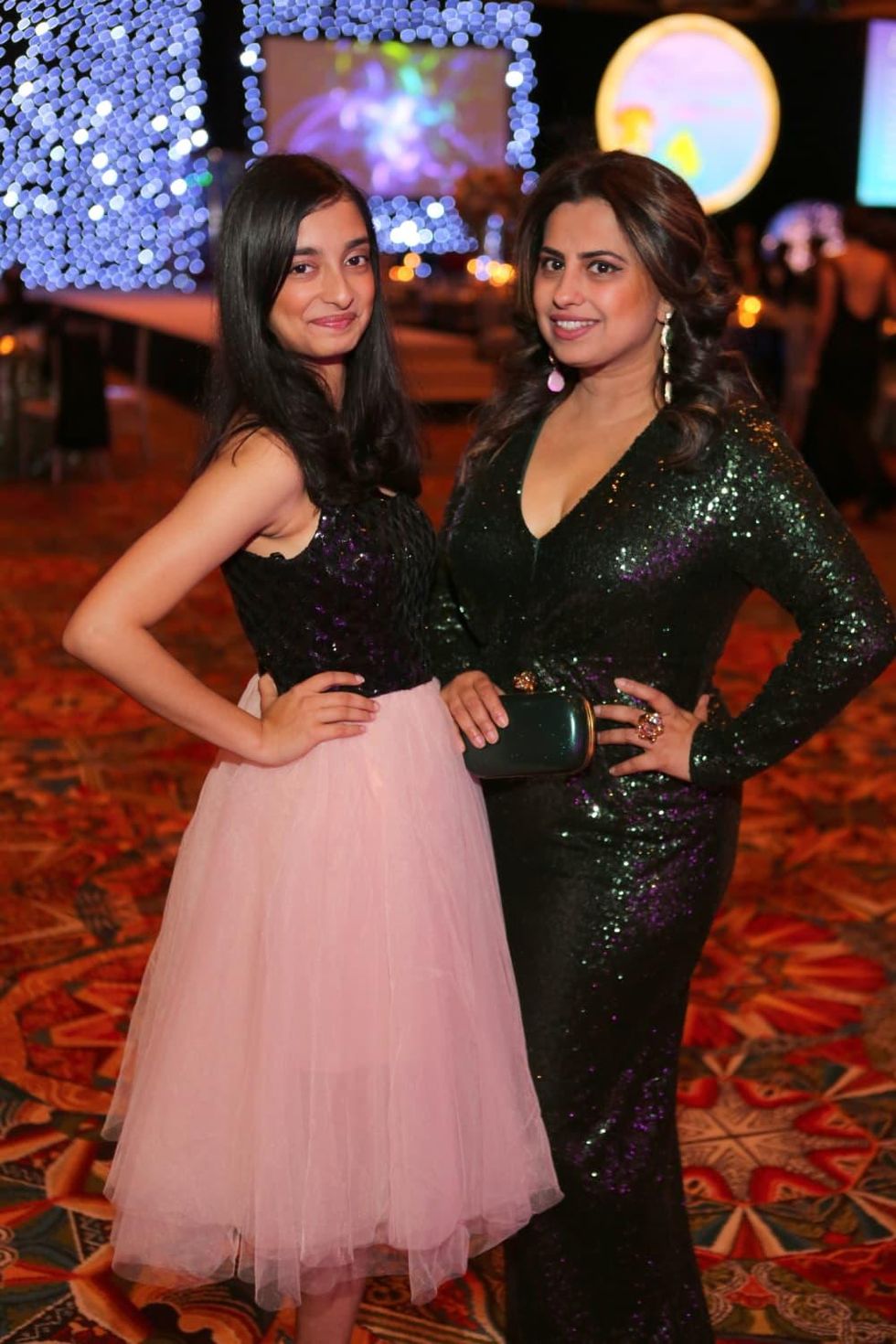 Winter Ball Women of Distinction, Jan.2016, Shruti Chakraborty and Ruchi Mujeree