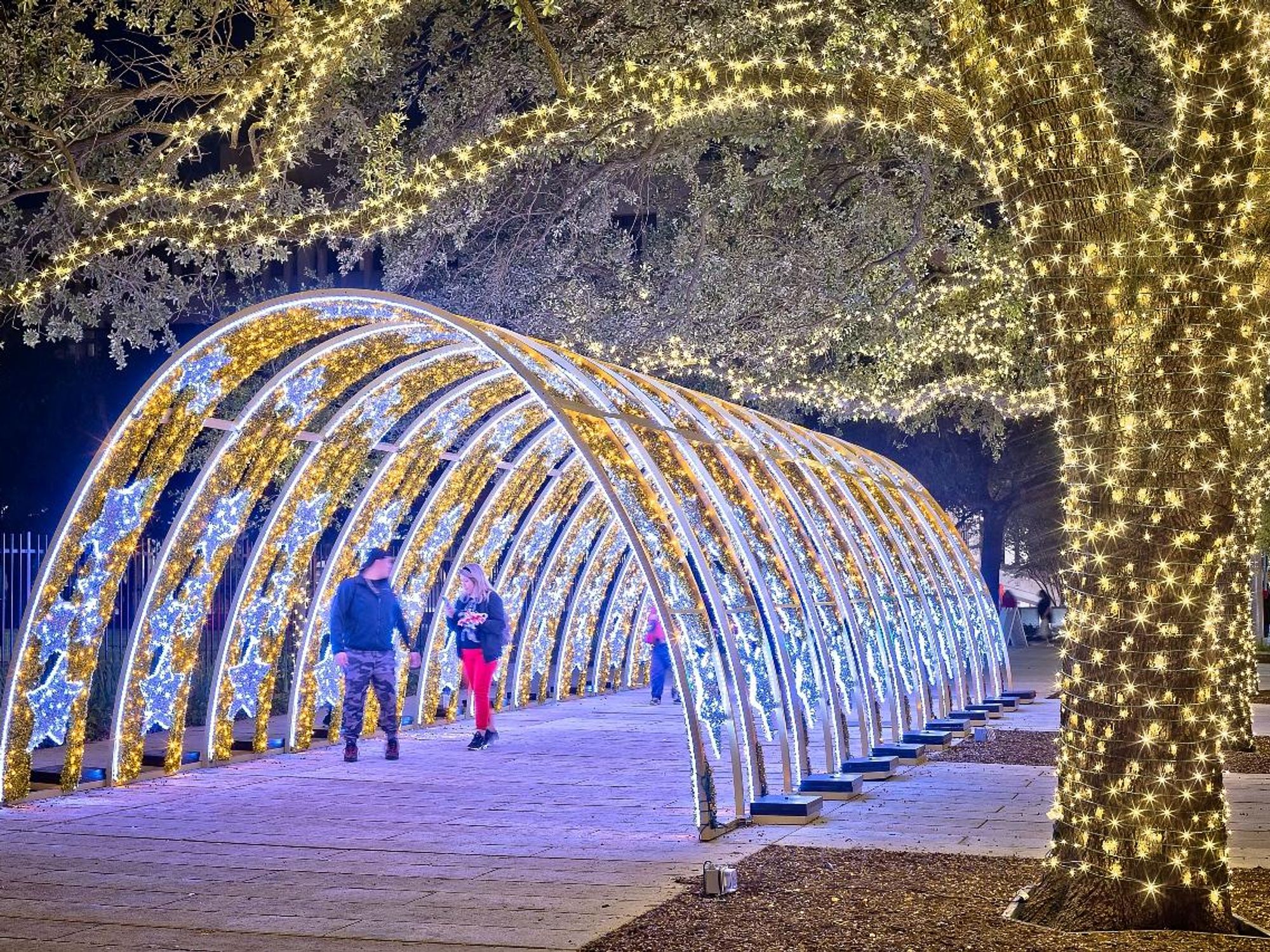 Winter Wonderland Houston downtown 2022