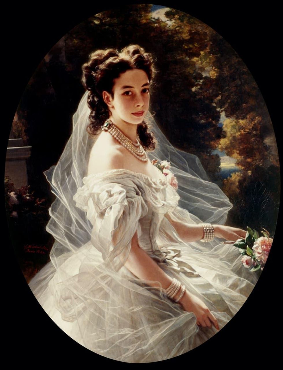 Winterhalter - Pauline S\u00e1ndor, Princess Metternich
