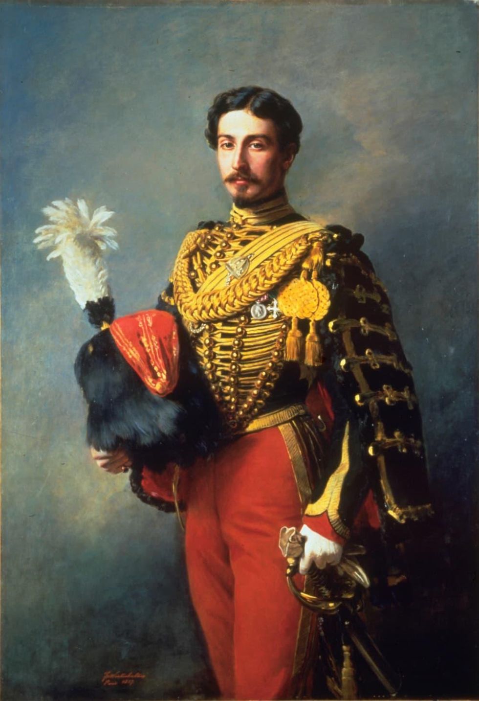 Winterhalter - Portrait d'Edouard Andr\u00e9