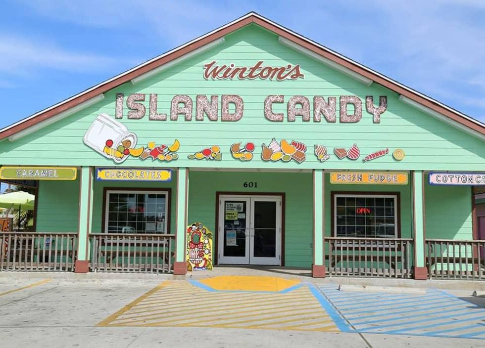 Winton's Island Candy Exterior, Port Aransas