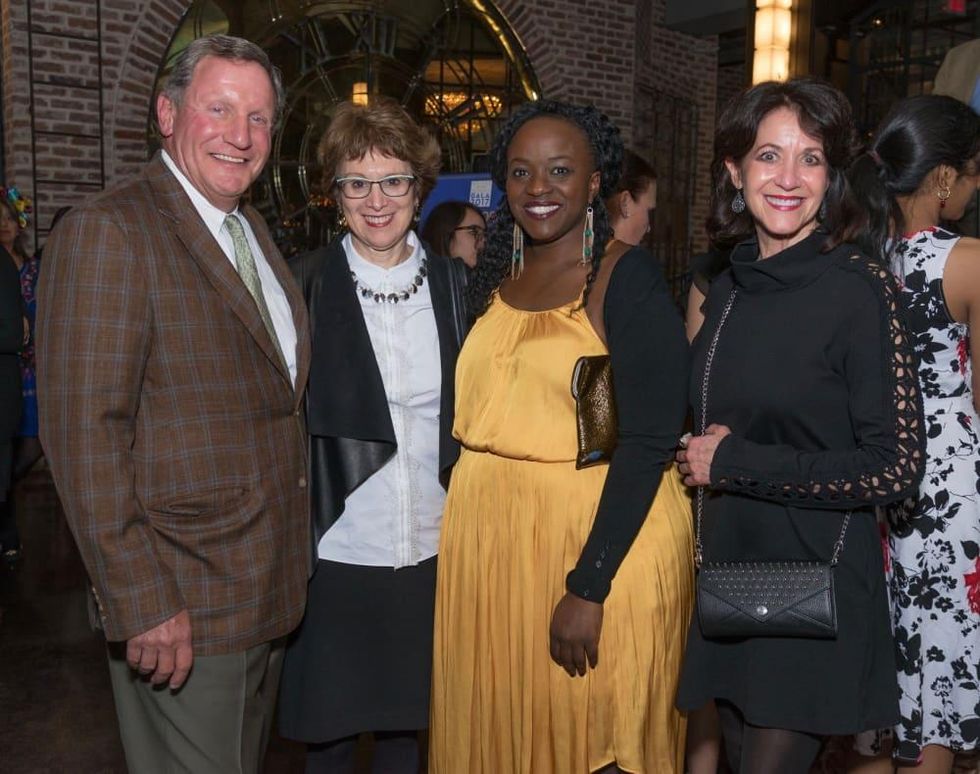 WITS gala 2017: Mike Nichols, Judith Kurnick, Carliss Chatman, Deedee Dochen