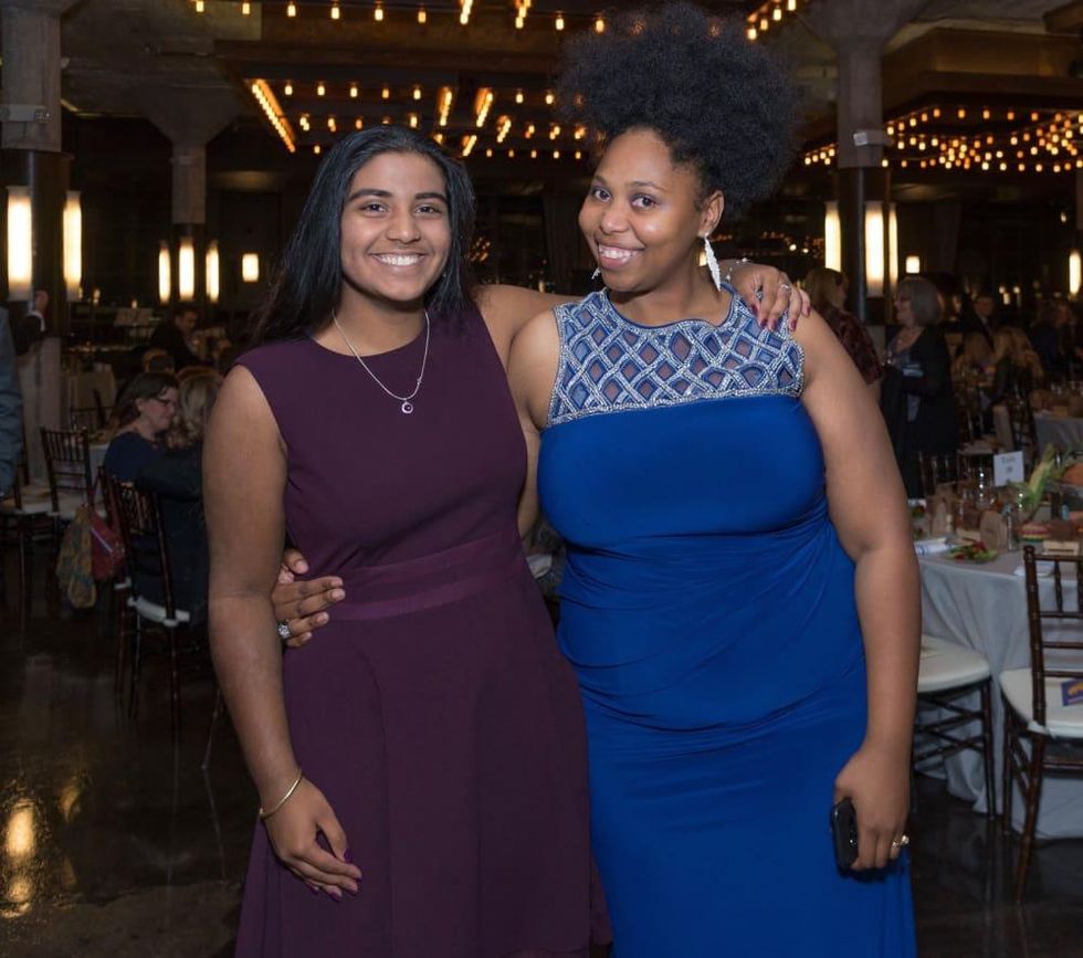 WITS gala 2017: Rukmini Kalamangalam, Deborah Mouton