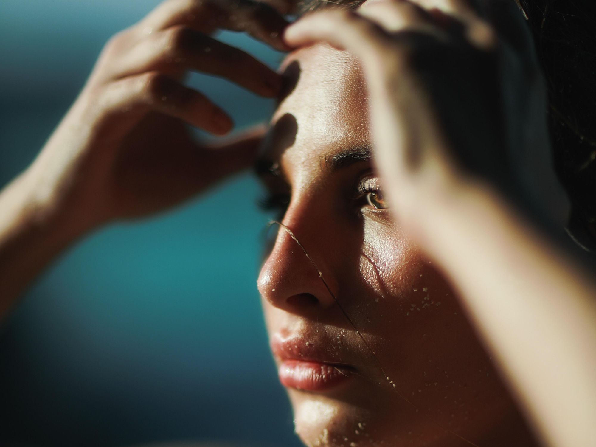 woman with great skin