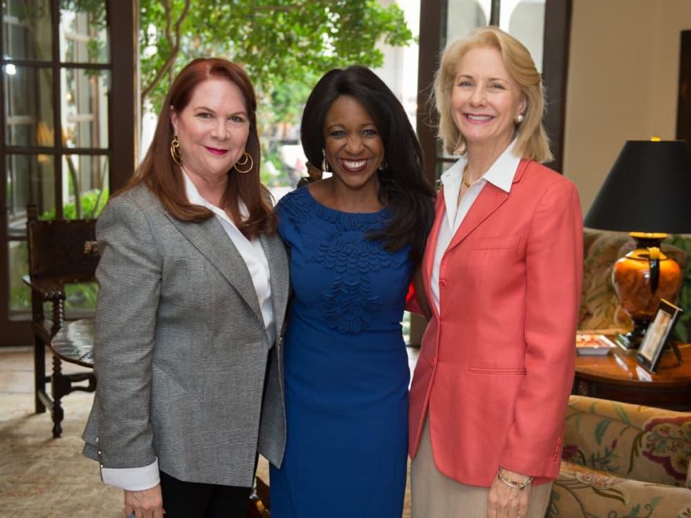 Women of Distinction reunion Barbara Van Postman, Jacquie Baly, Frann Petersen