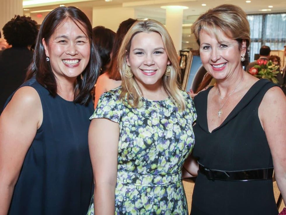 Women of Distinction, Sept. 2016 Grace Kim, Mari Trevino, Ileana Trevino
