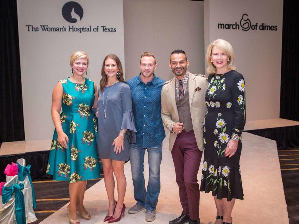 Women's Hospital Labor Day lunch, 8/16, Ashley McClellan, Danielle Busby, Adam Busby, Todd Ramos, Suzan Deison