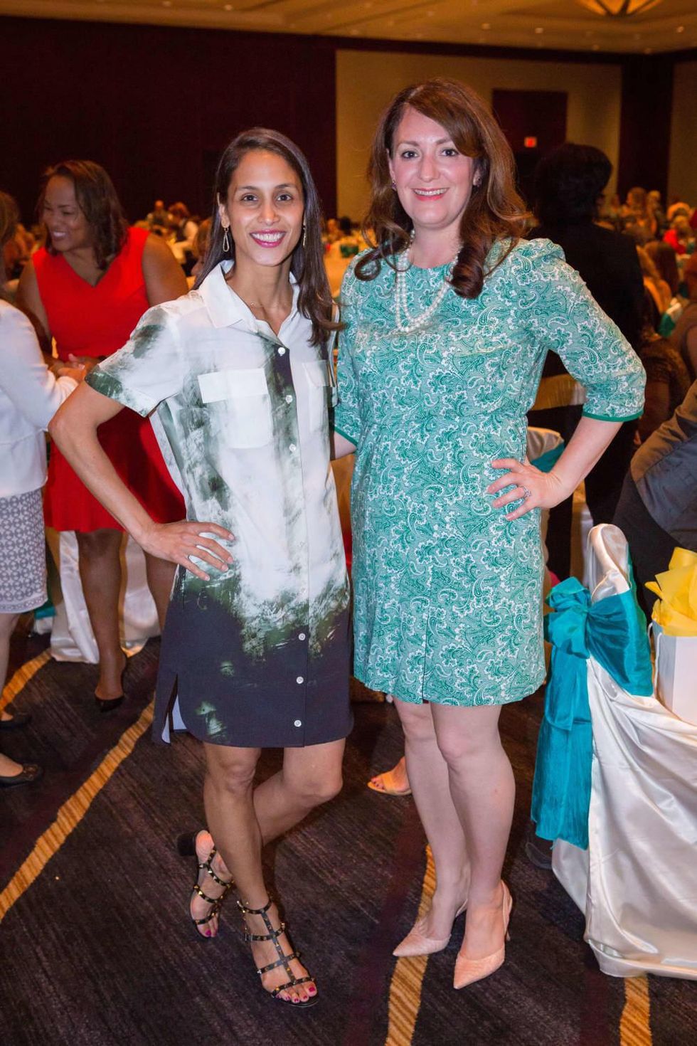 Women's Hospital Labor Day lunch, 8/16, Nina Pilson, Mitra Woody