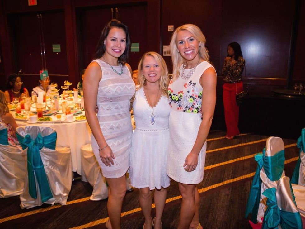 Women's Hospital Labor Day lunch, 8/16, Priscilla Hartranft, Katy Hewson, Kylie Ilieski
