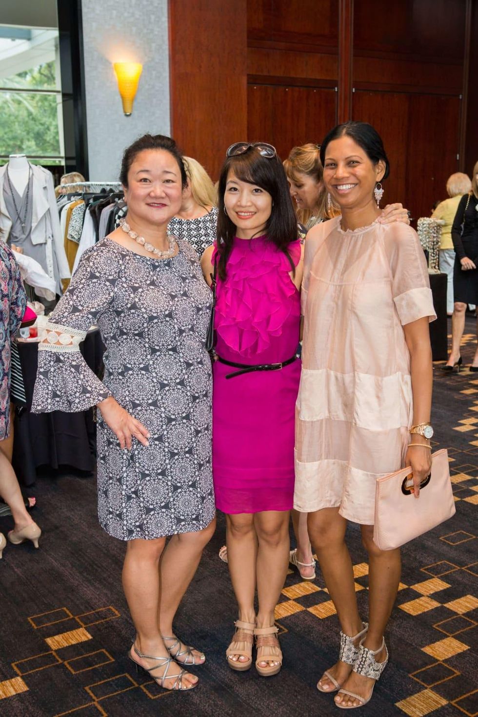 Women's Hospital Labor Day lunch, 8/16, Wendy Chung, Anne Chou, Avril Nunes