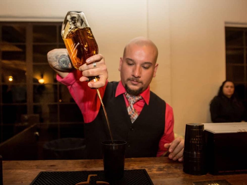 Woodford Reserve event Houston Caleb Gutierrez (Stone's Throw)