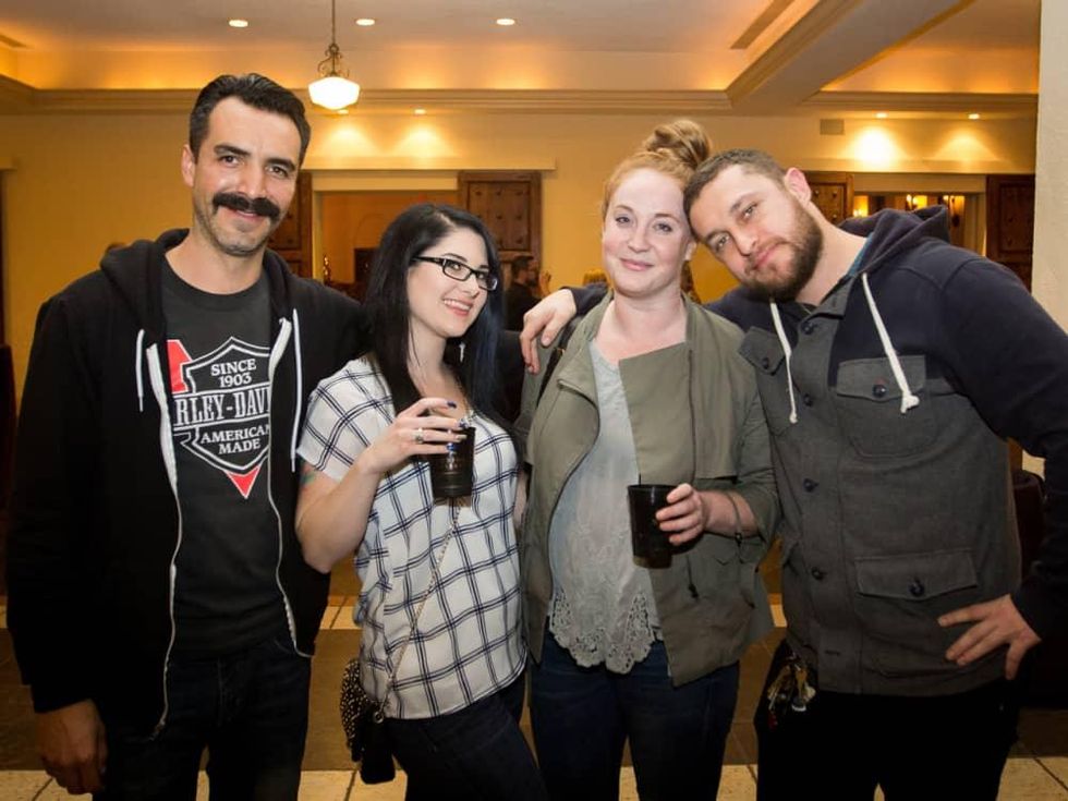 Woodford Reserve event Houston Shawn Bermudez, Kristina Hahn, Rachael Wright, Rex Nielsen