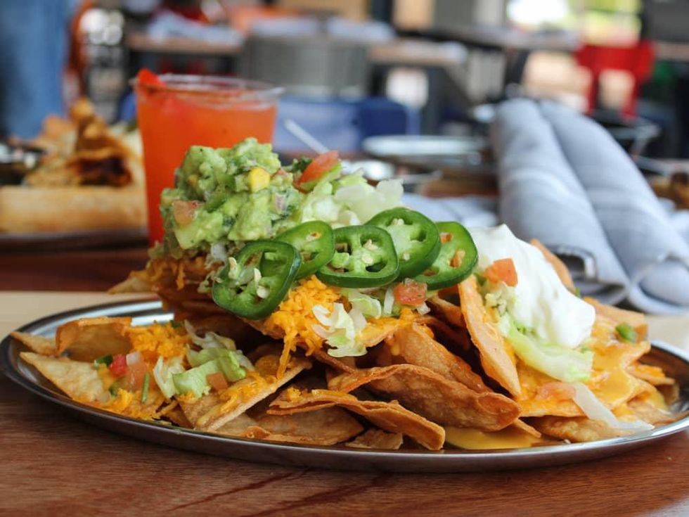 Woodshed Smokehouse Tim Love nachos