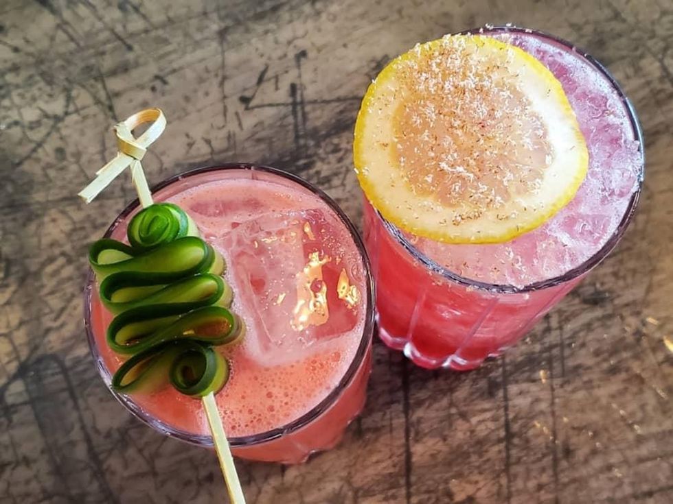 Wooster's Garden cocktails