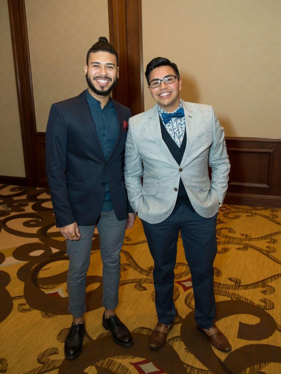 World AIDS Day lunch, Jose Ramos, Raymond Valdez