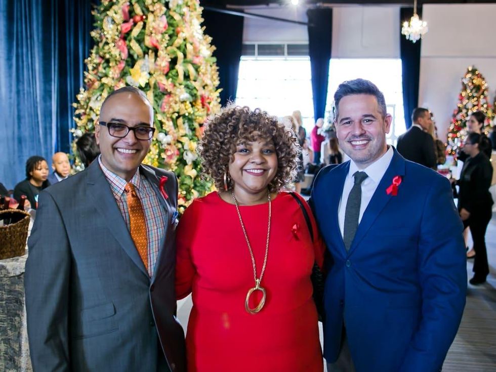 World AIDS Day Luncheon 2019 Angel Rua, Tomecia Weaver, Alex Gallardo