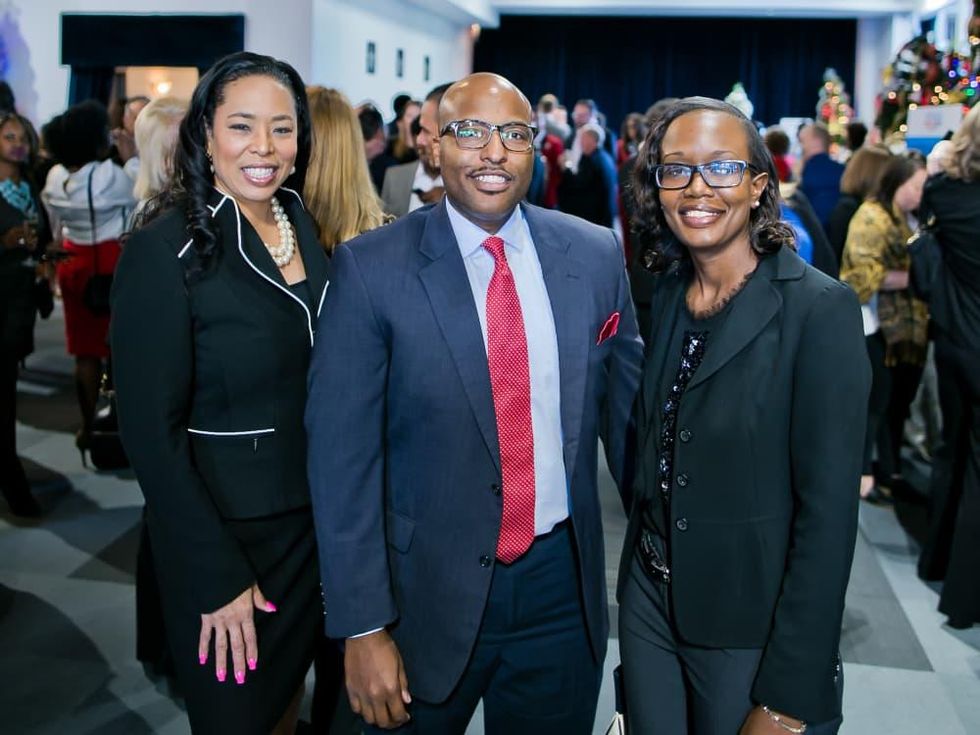 World AIDS Day Luncheon 2019 Candace McAlester, Kyle Pierce, Susan Ngunjiri