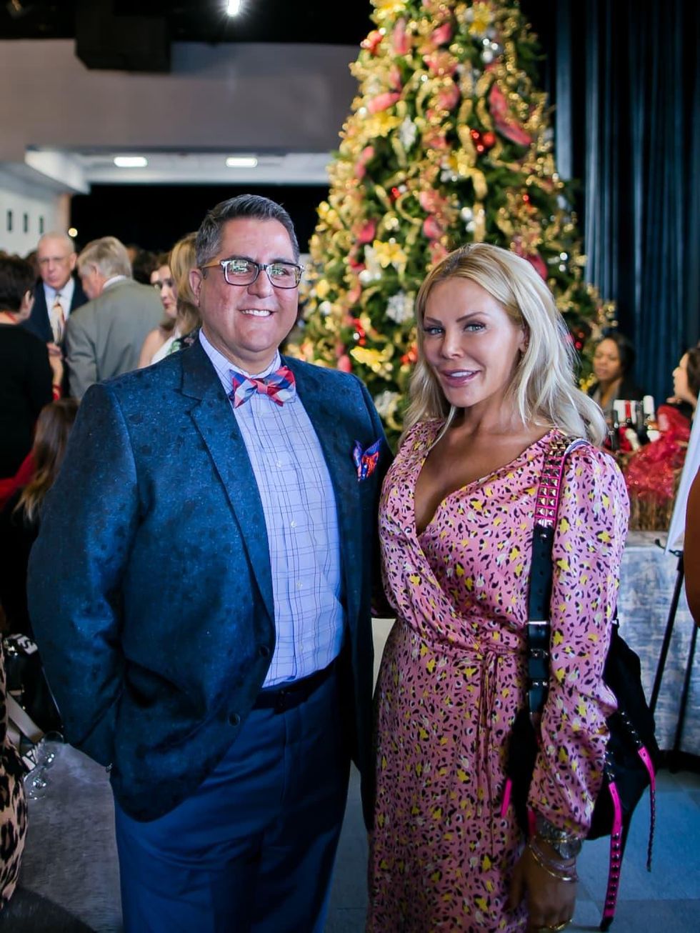 World AIDS Day Luncheon 2019 Dr. Roland Maldonado and Amanda Mills