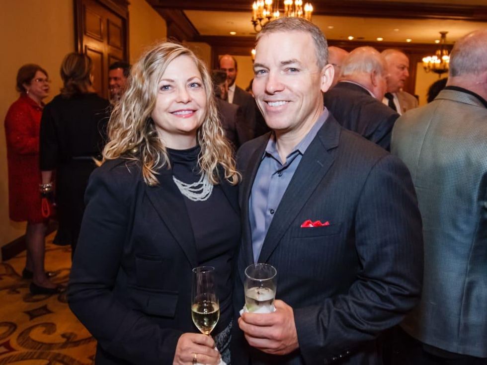 World AIDS Day luncheon Gwen Richard, Greg Laake