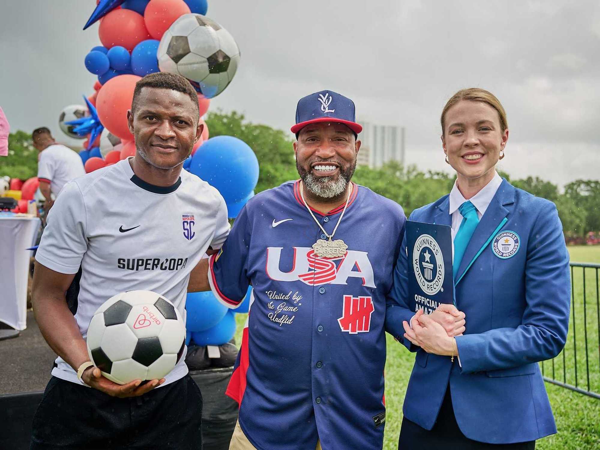 World Cup Guinness World Records soccer balls