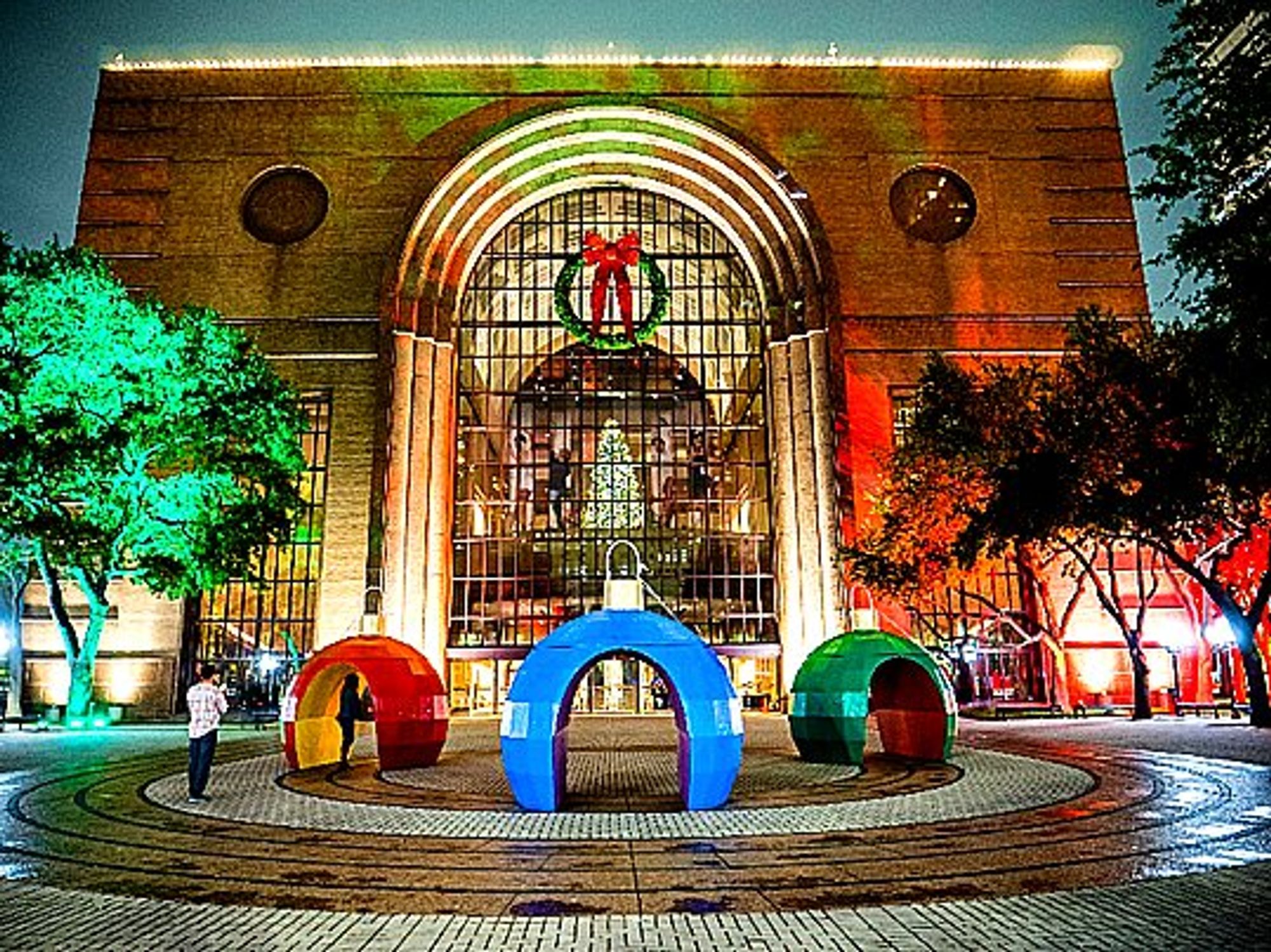 Wortham Tree Lighting Houston