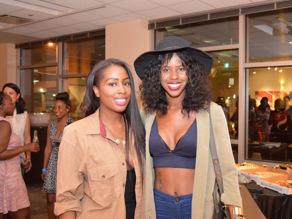 Writers in the School Party 4 Poetry April Joi, Shayla Hill