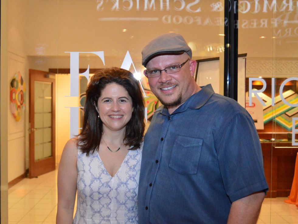 Writers in the School Party 4 Poetry Lisa Helfman, JP Stevenson