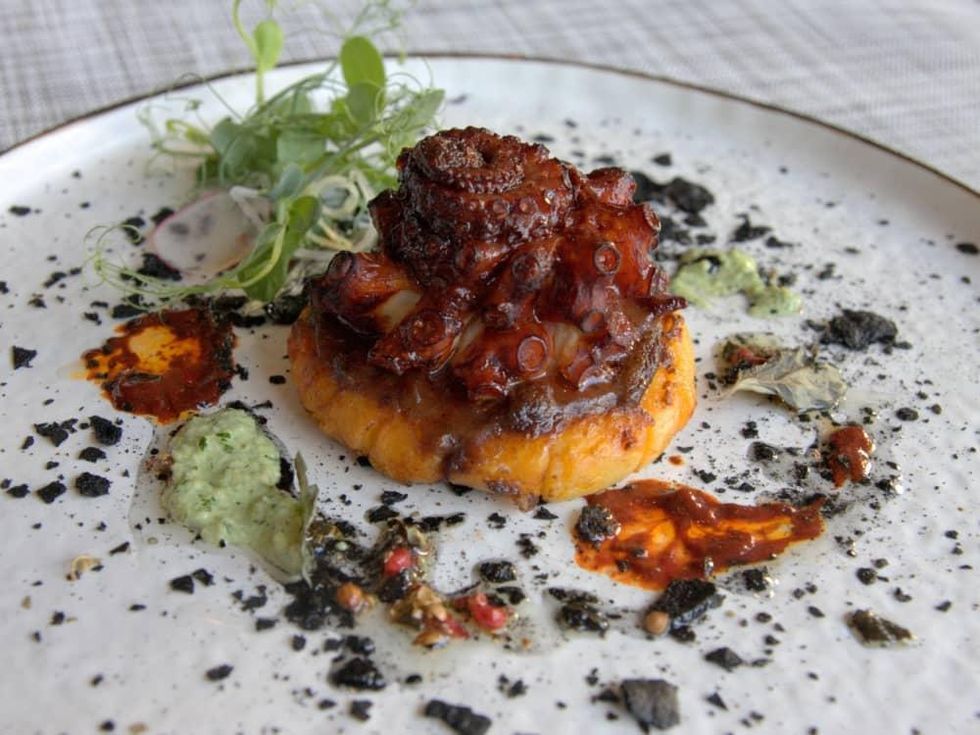 Xochi Hugo Ortega octopus