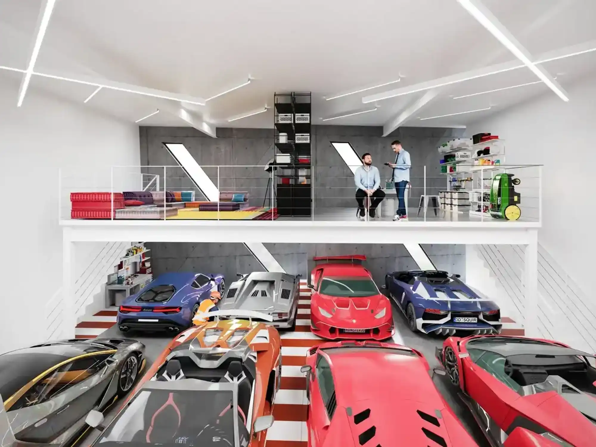 XSpace Group Rafa Racing condo rendering