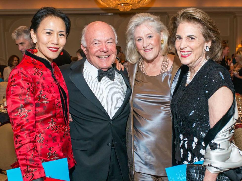 Y Ping Sun, George Stark, Nancy Dunlap, Lois Stark at Inprint Gala