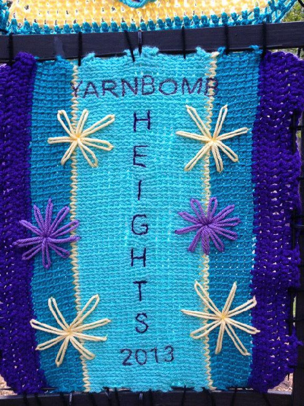 Yarnbomb Heights June 2013