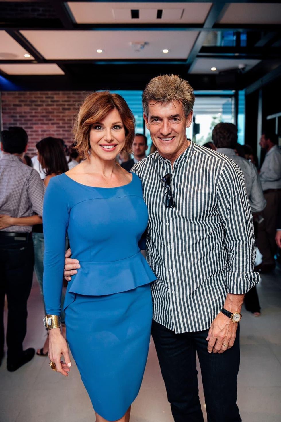 Yauatcha Opening Dominique Sachse, Nick Florescu